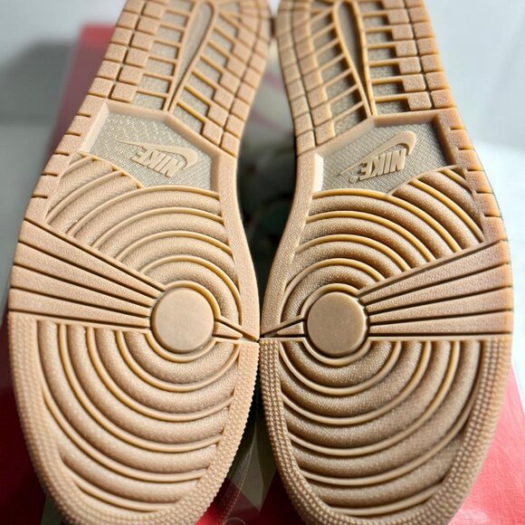 Air Jordan 1 Sz 12.5 Black/Tan/Red Rare Retro Nike Solefly - DN3400 001 Exc Cond - Picture 13 of 13